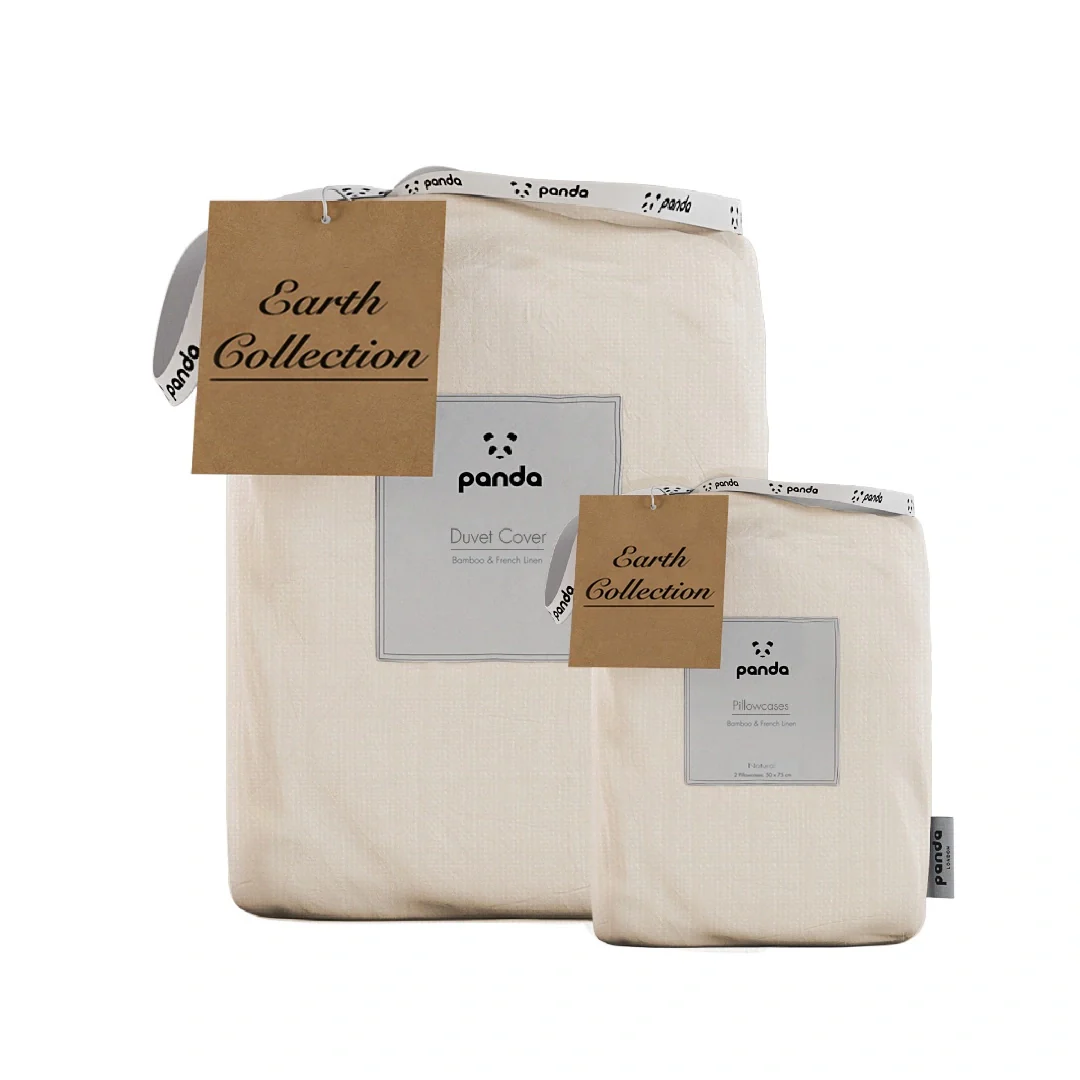Bamboo & French Linen Duvet Cover Set - Image 13