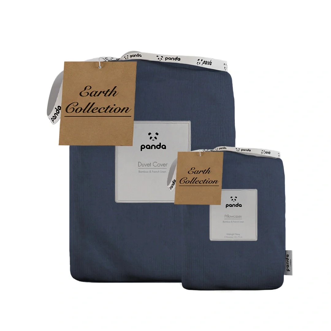 Bamboo & French Linen Duvet Cover Set - Image 19